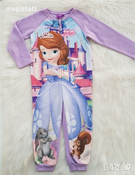 Гащеризон пижама принцеса София 3-4 години, снимка 1