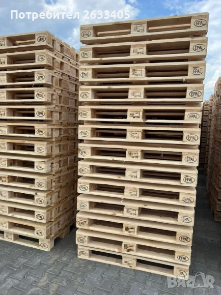 Продавам нови евро палети EPAL, снимка 1