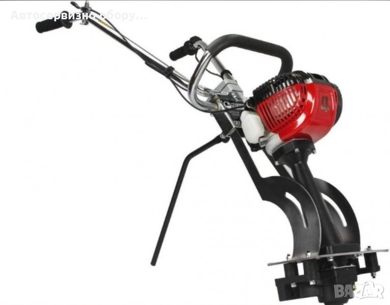 Бензинов вибромастар 2к.с с шина 2м, снимка 1