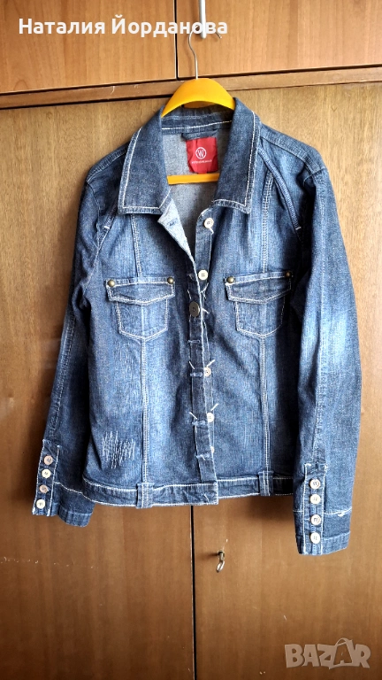 Дамско дънково яке , снимка 1