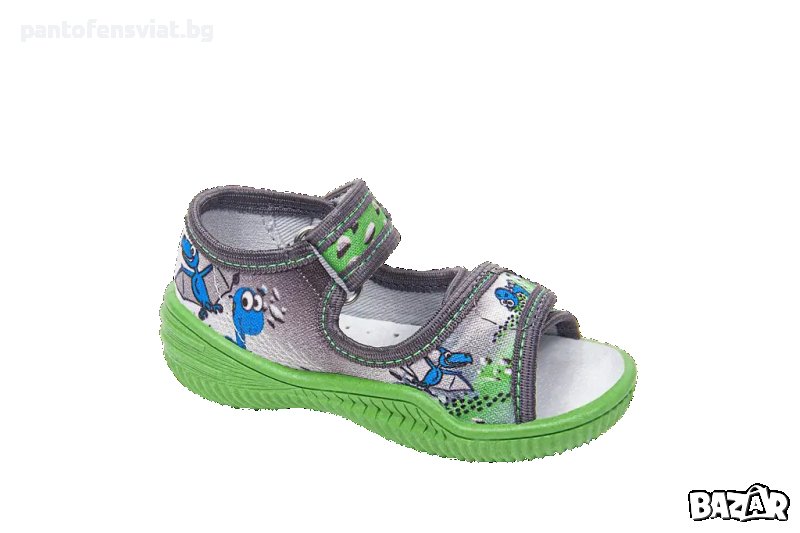 Детски пантофи Vi-GGa-Mi зелен дино 22/25, снимка 1