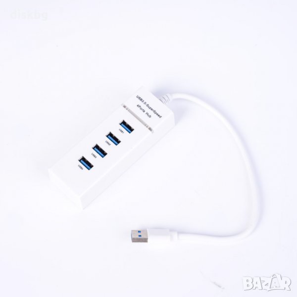 Нов хъб HUB 3.0 USB 4 порта, HUB 3.0 USB, снимка 1