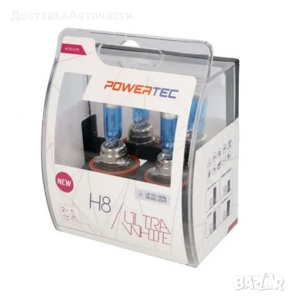 Крушка H8 PTZUW8-DUO 12V 35W 2бр, снимка 1