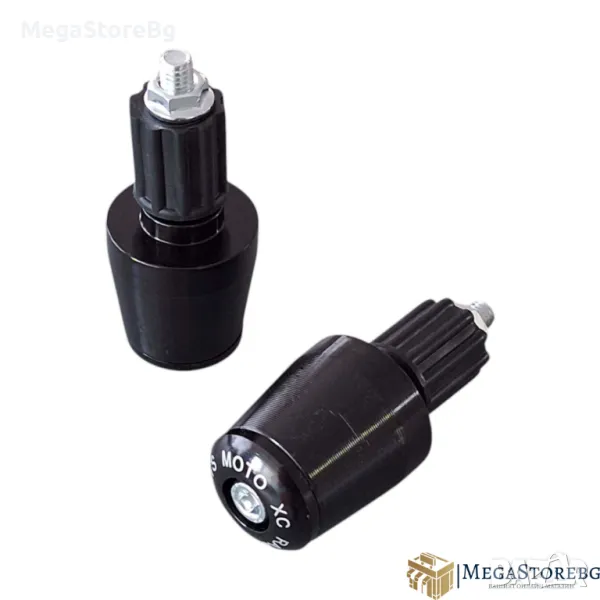 Краш тапи за мотор, мотоциклет - PA853 2 БР/К-Т - Черни, снимка 1