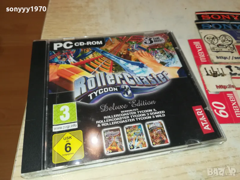 ROLLER COASTER PC GAME-ВНОС GERMANY 1103251045, снимка 1