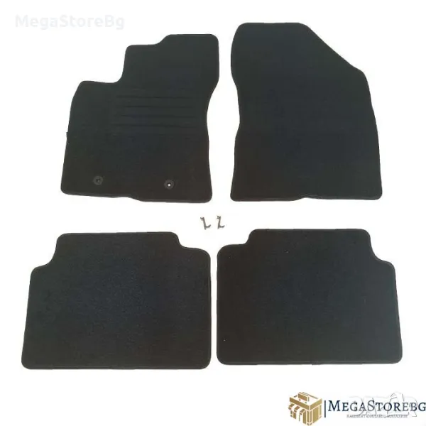 Мокетни стелки за TOYOTA AVENSIS 09-12 4 части, снимка 1