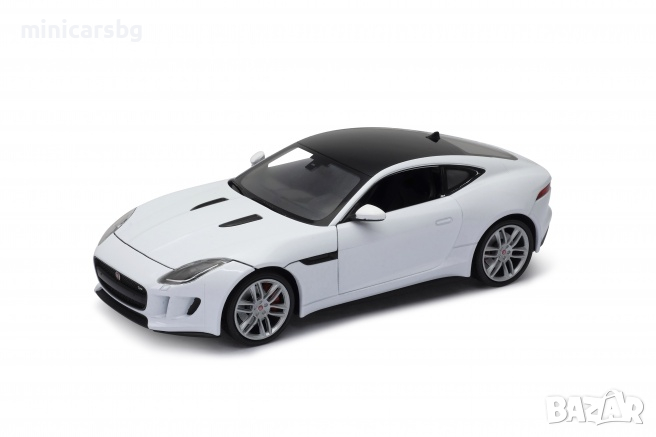1:24 Метални колички: JAGUAR F-TYPE COUPE (ЯГУАР) Welly, снимка 1