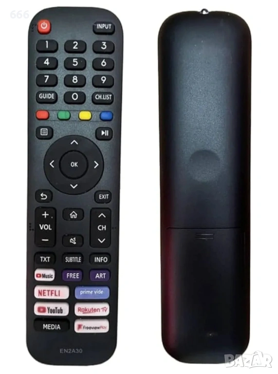 Дистанционно управление Hisense, снимка 1