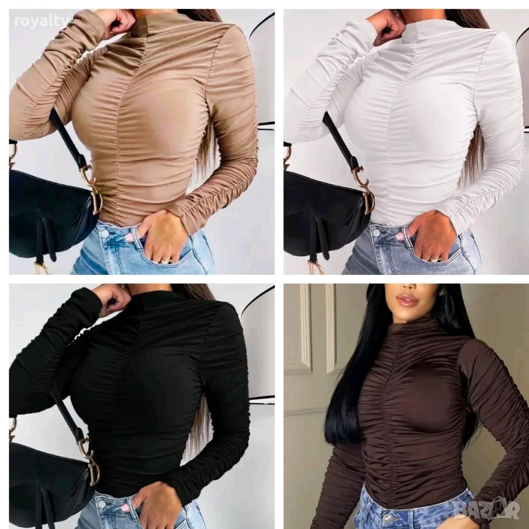 Дамски Блузи Различни Цветове , снимка 1