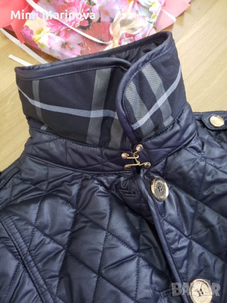  Единична бройка!Burberry London тъмно синьо палто яке, снимка 1