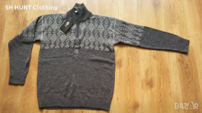 SNJOR Jostedal wool sweater HN размер L за лов риболов туризъм вълнен пуловер - 367, снимка 1