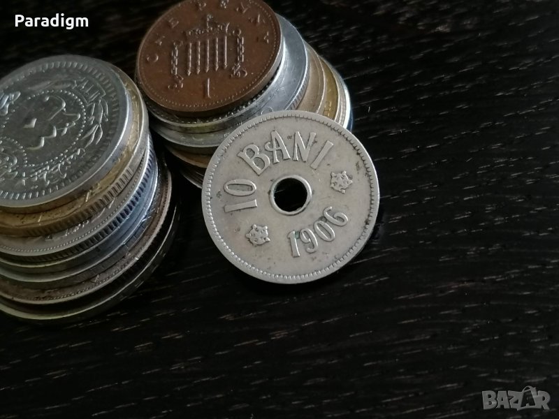 Mонета - Румъния - 10 бани | 1906г., снимка 1