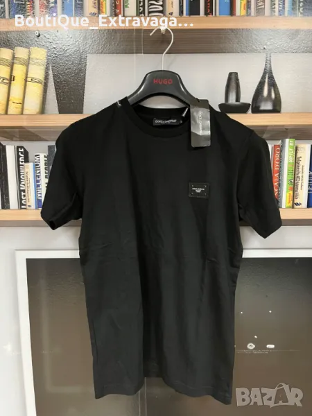 Мъжка тениска Dolce & Gabbana Classic Nero 2024 !!!, снимка 1