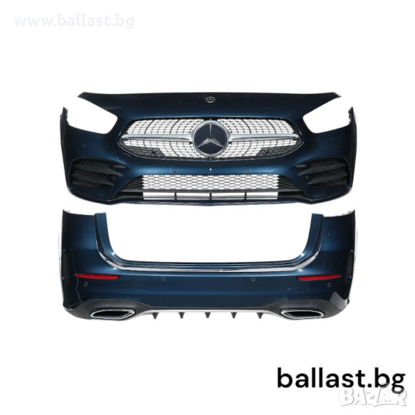 Предна и задна броня в пакет 2479008709 W247, снимка 1