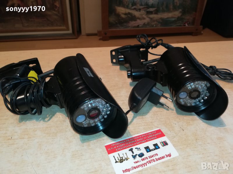 камери с антени 2бр внос германия 0810210721, снимка 1