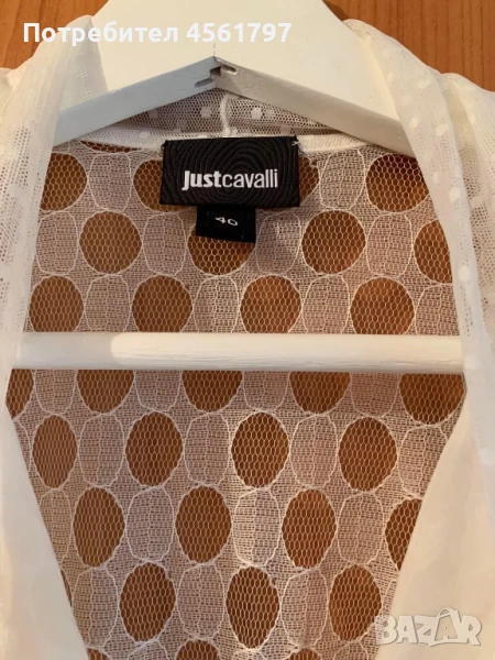 Бяла рокля над коляното, снимка 1