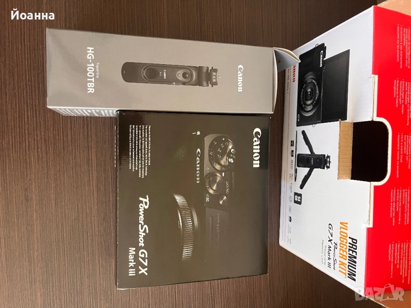 Canon g7x mark III, снимка 1