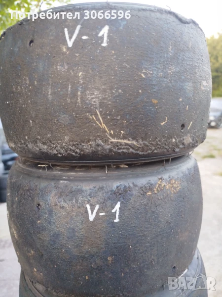 Гуми за картинг Бяла Vega, снимка 1