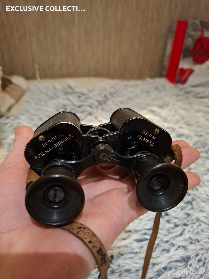 Колекционерски бинокъл Емил Буш 4х, снимка 1