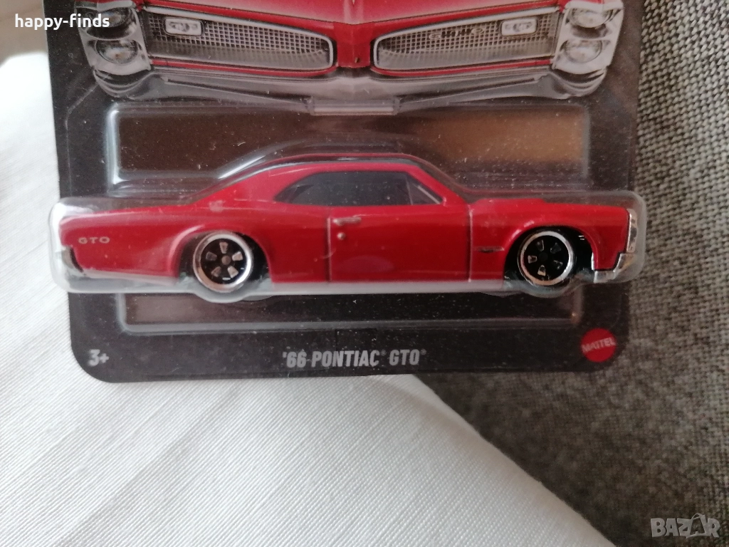 Hot Wheels `66 Рontiac GTO, снимка 1