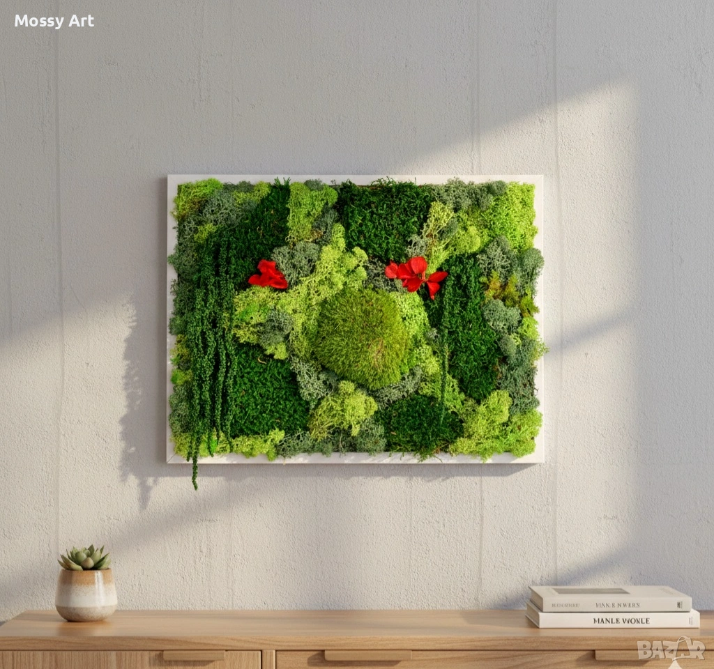 Декорации със скандинавски мъх, снимка 1