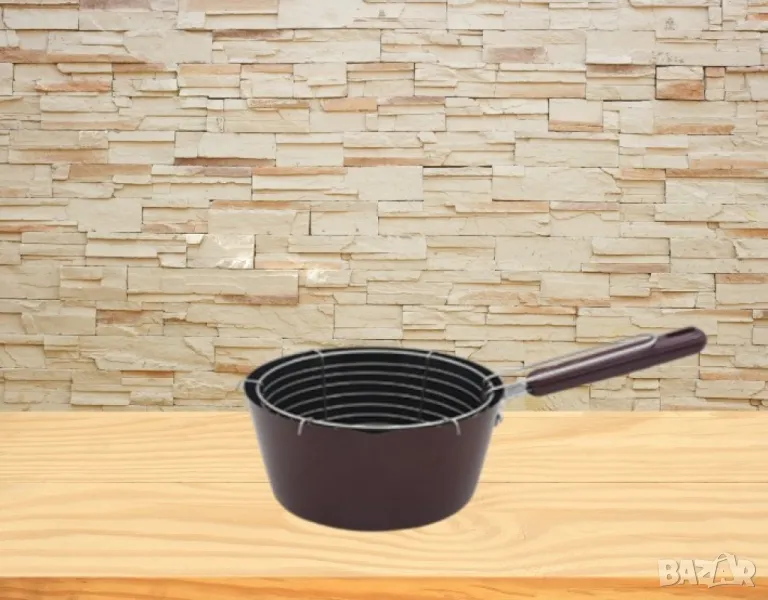 Касерола с кошница Rosberg, 22 см., въглеродна стомана, снимка 1