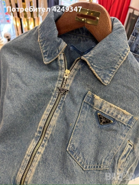 Дънково яке Prada , снимка 1