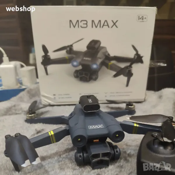 Дрон с двойна камера HD 4K интелигентно избягване на препятствия M3, снимка 1