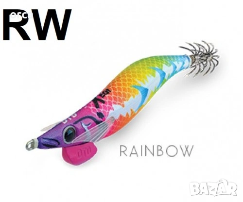 Калмарка DTD X Egi 3.0 луминисцентна UV калмарка със звук и перки XXL, снимка 1