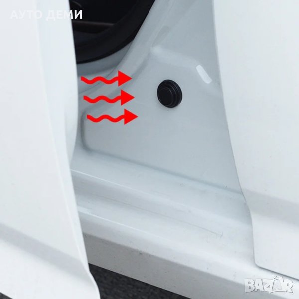 Гумен черен антишумов стопер стопери самозалепващ за купе на автомобил кола , снимка 1