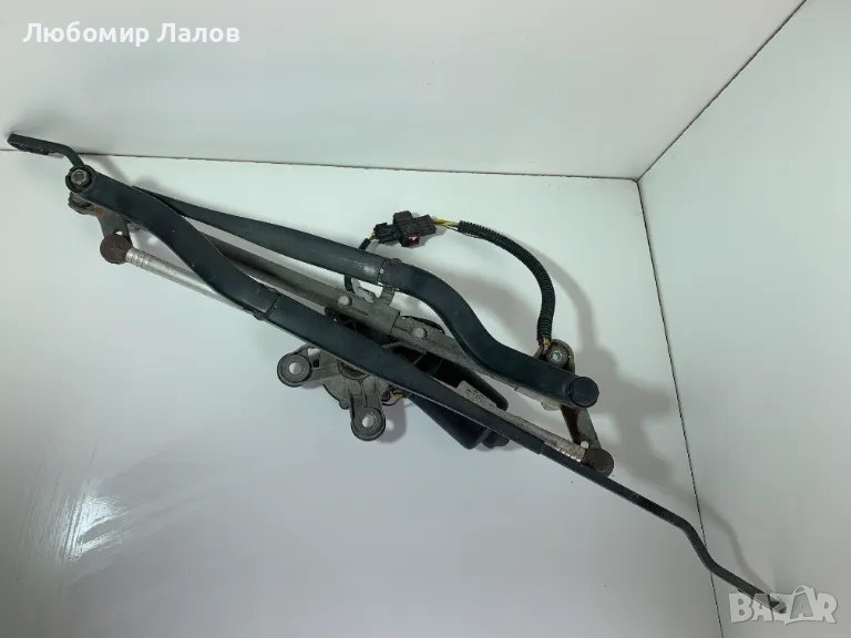 Моторче за чистачки с лостов механизъм и рамене за Opel Signum 09185806, снимка 1