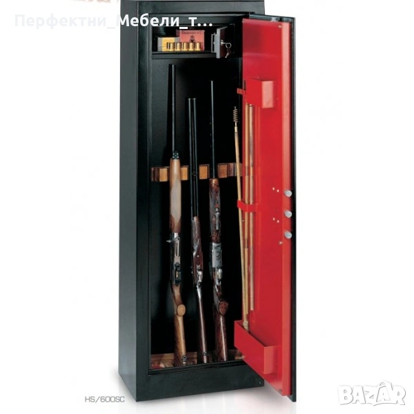 Сейф за 11 пушки Италия,каса за оръжие-11 броя.Лукс каса за 11 пушки, снимка 1