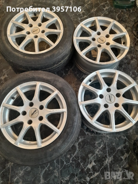 Джанти made in GERMANY alutec 5x114.3 7Jx15H2 ЕТ38, снимка 1