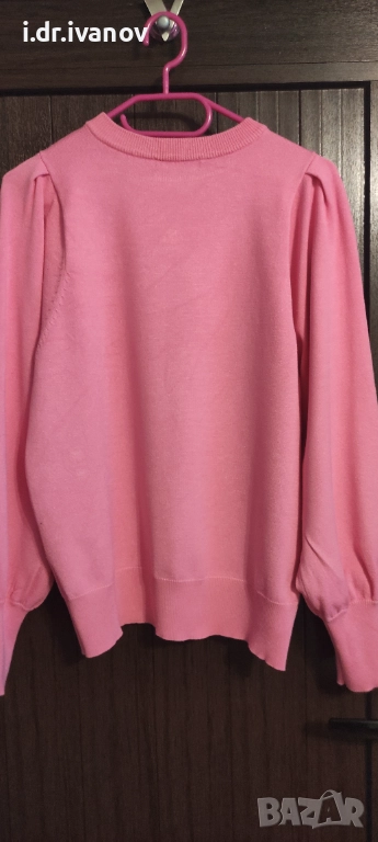 блуза с ефектен ръкав, снимка 1