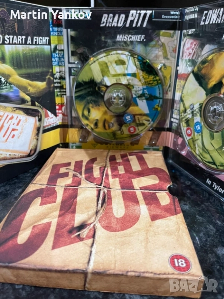Fight Club - DVD боен клуб издание с калъф, снимка 1