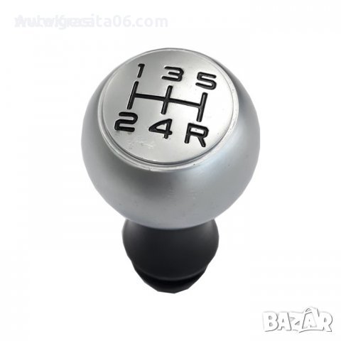 Peugeot 206 / Топка скоростен лост метална матова за Пежо 206, снимка 1