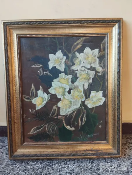 картина- цветя, снимка 1