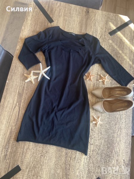 Черна къса рокля, снимка 1