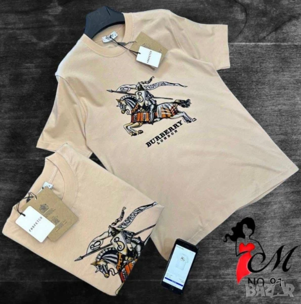 тениски burberry moschino , снимка 1