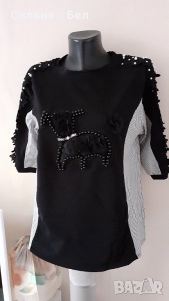 Блуза с перли , снимка 1