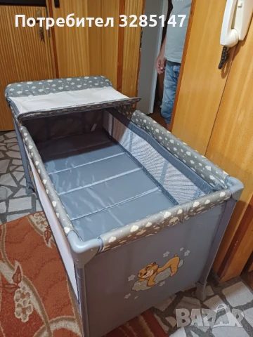 Сгъваемо детско креватче, снимка 2 - Бебешки легла и матраци - 50977889