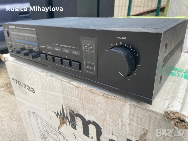 Усилвател Kenwood, снимка 3 - Ресийвъри, усилватели, смесителни пултове - 51980618