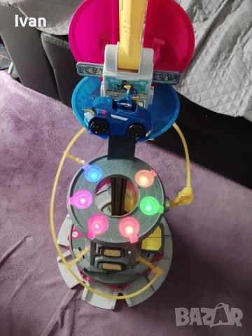 Paw Patrol - Mighty Pups, Контролна кула, 83 см, снимка 3 - Образователни игри - 54052627