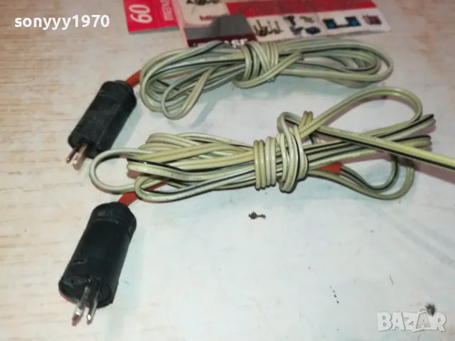 КАБЕЛИ ЗА ТОНКОЛОНИ С РЕТРО БУКСИ 2БР Х 1,8М-ВНОС ГЕРМАНИЯ 2202251821, снимка 10 - Тонколони - 49236603