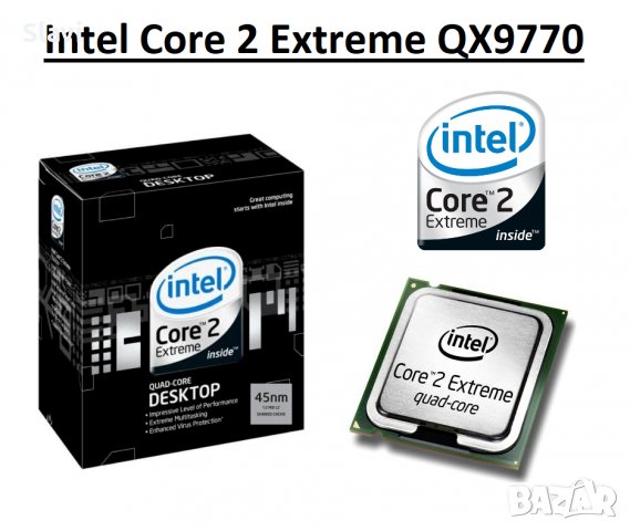 Intel® Core™2 Extreme Processor QX9770, снимка 2 - Процесори - 37115134