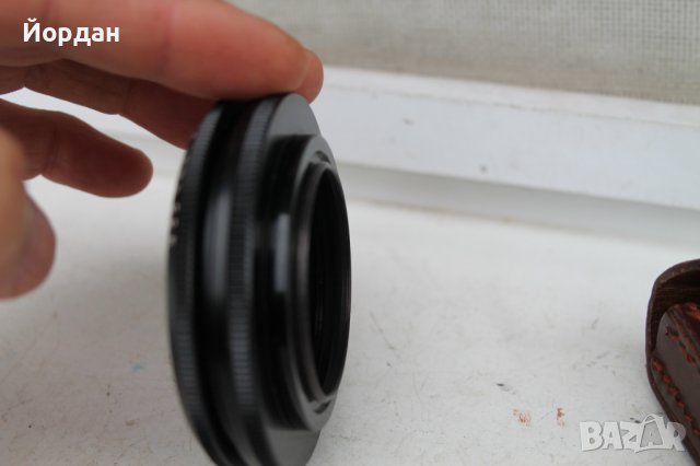 Част от обектив м58 Р ''Carl Zeiss'', снимка 7 - Антикварни и старинни предмети - 38749045