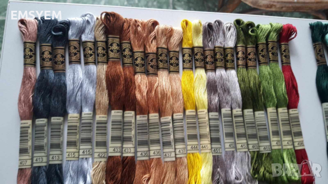 мулине DMC за бродерия , снимка 4 - Гоблени - 44816883