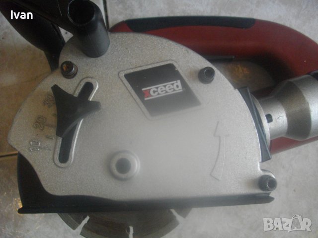 Немска 1320 Вата-ф125мм Каналокопка/ Фреза Прокопаване Канали-Копае 35 мм Дълбочина-С Куфар-XCEED EX