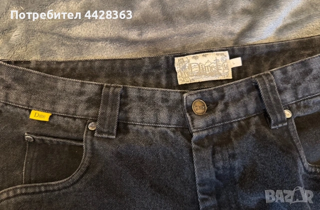 baggy дънки Dime размер L, снимка 3 - Дънки - 53944939