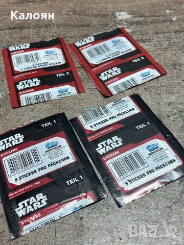 Стикери на Междузвездни войни/STAR WARS, снимка 6 - Колекции - 50529754